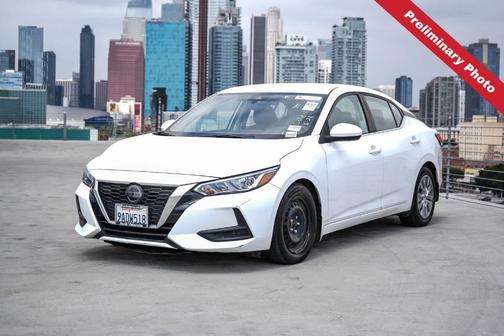 Cloud White 2022 Nissan Sentra S
