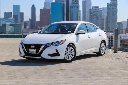 Cloud White 2022 Nissan Sentra S