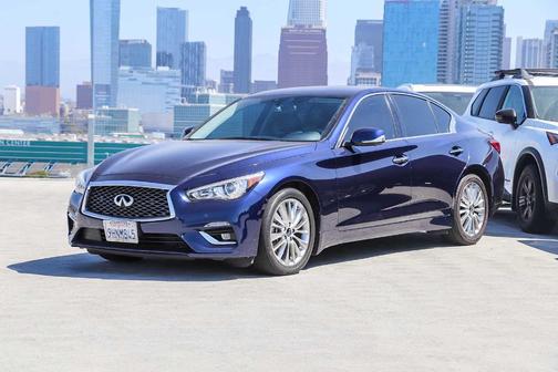 Grand Blue 2023 INFINITI Q50 LUXE