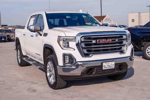 Summit White 2020 GMC Sierra 1500 SLT