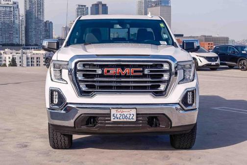 Summit White 2020 GMC Sierra 1500 SLT