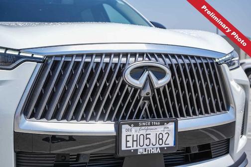 Radiant White 2026 INFINITI QX60 Luxe
