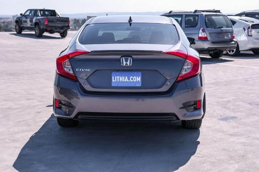 Modern Steel Metallic 2018 Honda Civic EX-T