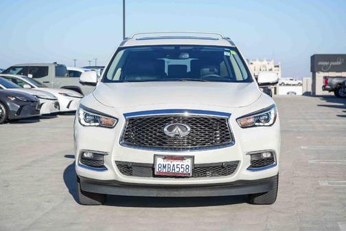 Majestic White 2019 INFINITI QX60 Luxe