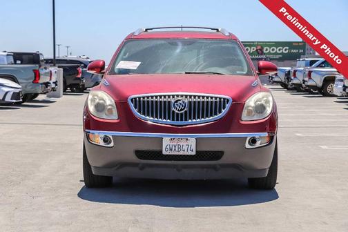 Crystal Red Tintcoat 2012 Buick Enclave Leather