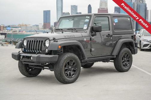 Granite Crystal Clearcoat Metallic 2018 Jeep Wrangler JK Sport