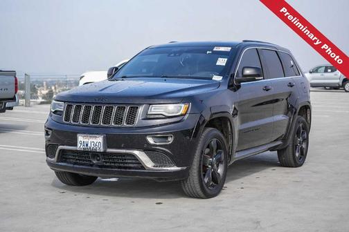 Brilliant Black Crystal Pearlcoat 2016 Jeep Grand Cherokee High Altitude