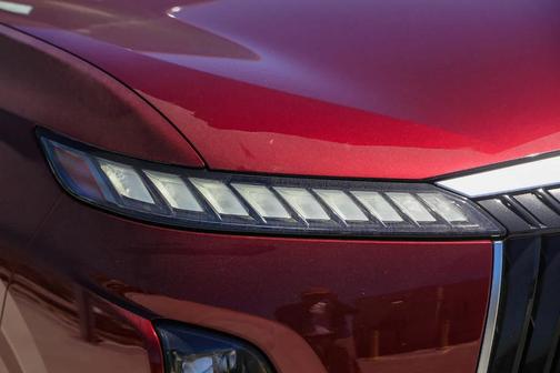 Coulis Red 2025 INFINITI QX80 Luxe