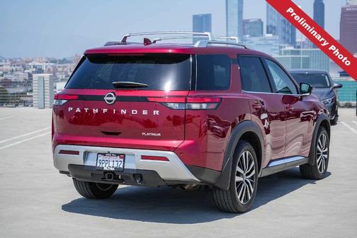 Scarlet Ember 2024 Nissan Pathfinder Platinum