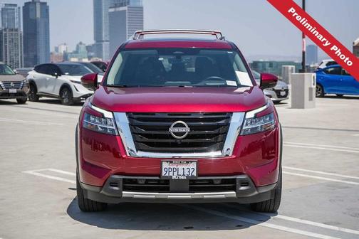 Scarlet Ember 2024 Nissan Pathfinder Platinum