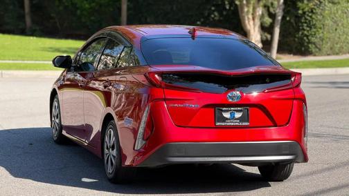 Burgundy 2018 Toyota Prius Prime Premium