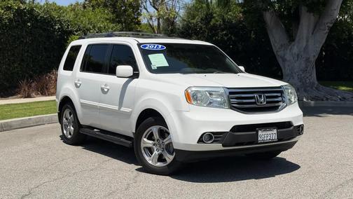 White 2013 Honda Pilot EX-L