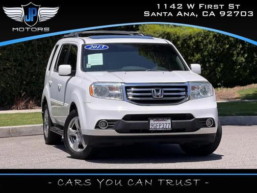 White 2013 Honda Pilot EX-L