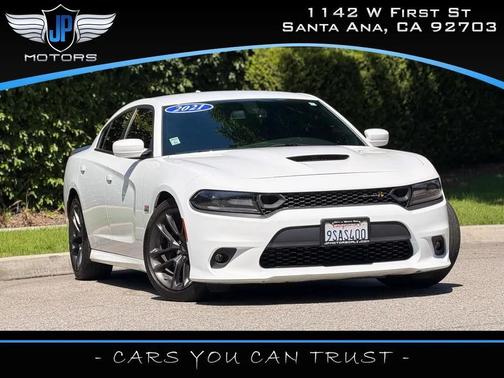 White Knuckle Clearcoat 2021 Dodge Charger Scat Pack
