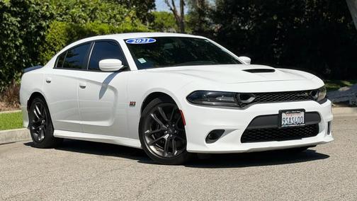 White Knuckle Clearcoat 2021 Dodge Charger Scat Pack