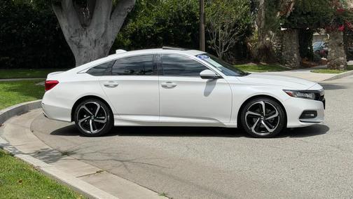 Platinum White Pearl 2020 Honda Accord Sport 2.0T