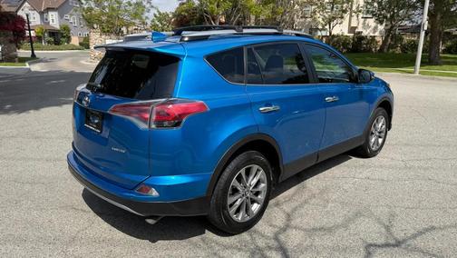 Electric Storm Blue 2017 Toyota RAV4 Limited
