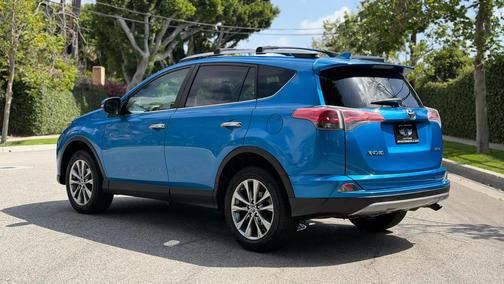 Electric Storm Blue 2017 Toyota RAV4 Limited