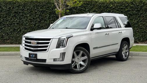 Pearl White 2017 Cadillac Escalade Premium Luxury