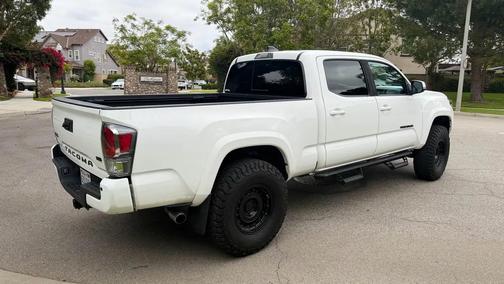 Super White 2021 Toyota Tacoma TRD Sport
