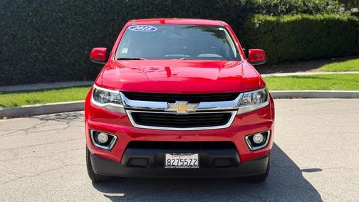 Red 2018 Chevrolet Colorado LT