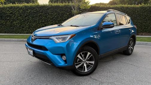 Electric Storm Blue 2017 Toyota RAV4 XLE