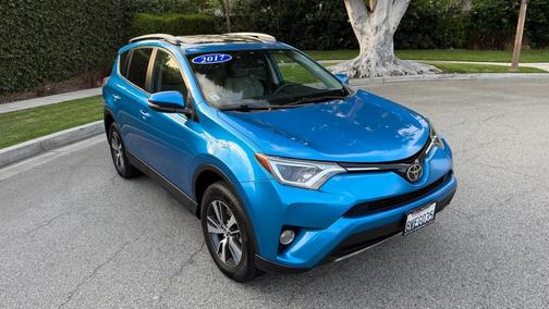 Electric Storm Blue 2017 Toyota RAV4 XLE