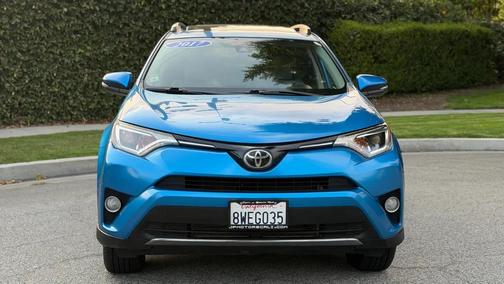 Electric Storm Blue 2017 Toyota RAV4 XLE
