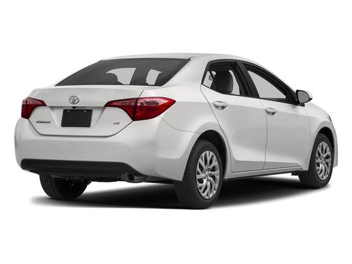 Super White 2017 Toyota Corolla L