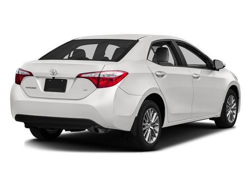 Super White 2016 Toyota Corolla L