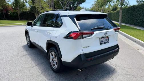 White 2022 Toyota RAV4 XLE