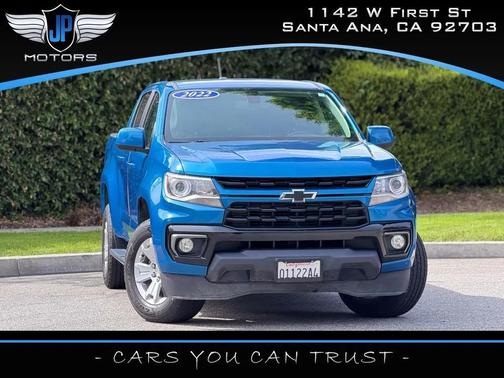 Bright Blue Metallic 2022 Chevrolet Colorado LT
