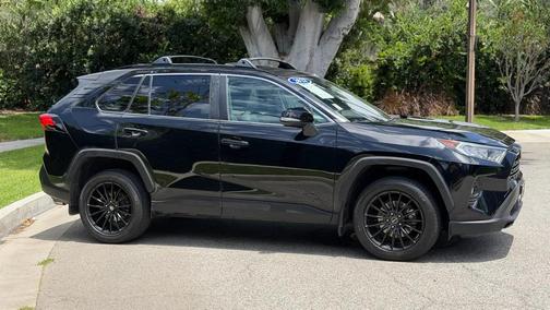 Midnight Black Metallic 2021 Toyota RAV4 XLE Premium
