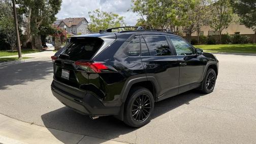 Midnight Black Metallic 2021 Toyota RAV4 XLE Premium