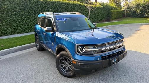 Atlas Blue Metallic 2023 Ford Bronco Sport Big Bend