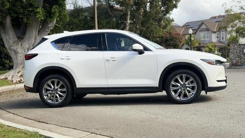 Pearl White 2019 Mazda CX-5 Grand Touring