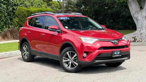 Barcelona Red Metallic 2017 Toyota RAV4 XLE