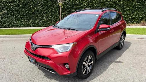 Barcelona Red Metallic 2017 Toyota RAV4 XLE