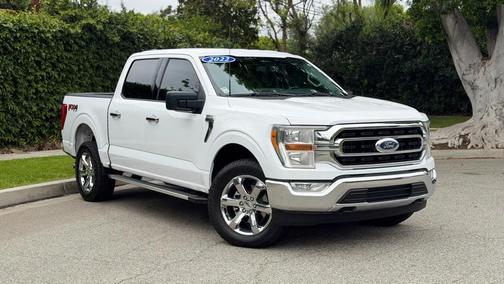 Oxford White 2022 Ford F-150 XLT