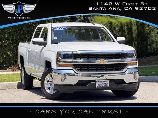 White 2017 Chevrolet Silverado 1500 1LT