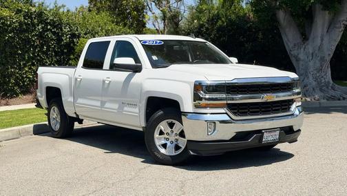 White 2017 Chevrolet Silverado 1500 1LT