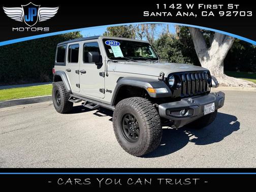 2022 Jeep Wrangler Unlimited Sport