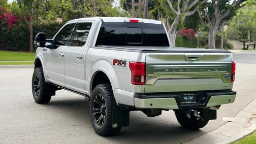 Ingot Silver Metallic 2018 Ford F-150 Platinum