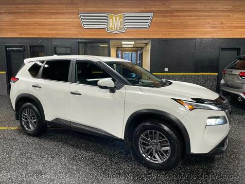 Glacier White 2021 Nissan Rogue S