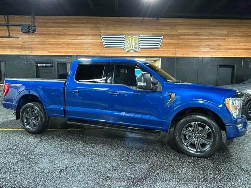 Atlas Blue Metallic 2023 Ford F-150 XLT