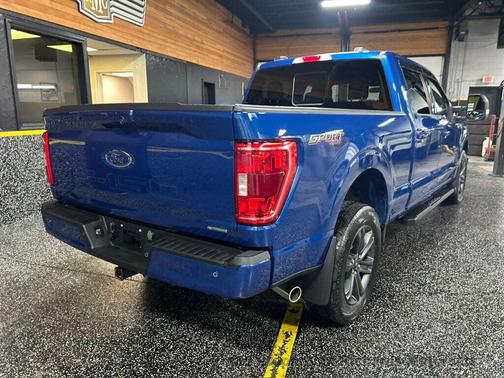 Atlas Blue Metallic 2023 Ford F-150 XLT