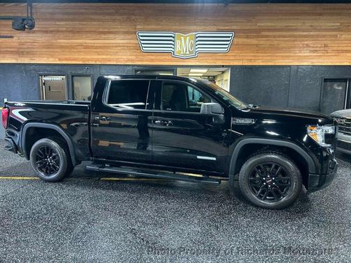 Ebony Twilight Metallic 2021 GMC Sierra 1500 Elevation