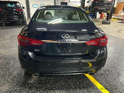 Majestic White 2021 INFINITI Q50 3.0t LUXE