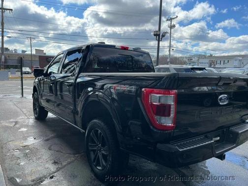 Agate Black Metallic 2022 Ford F-150 Lariat