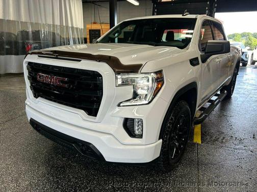 Summit White 2021 GMC Sierra 1500 Elevation